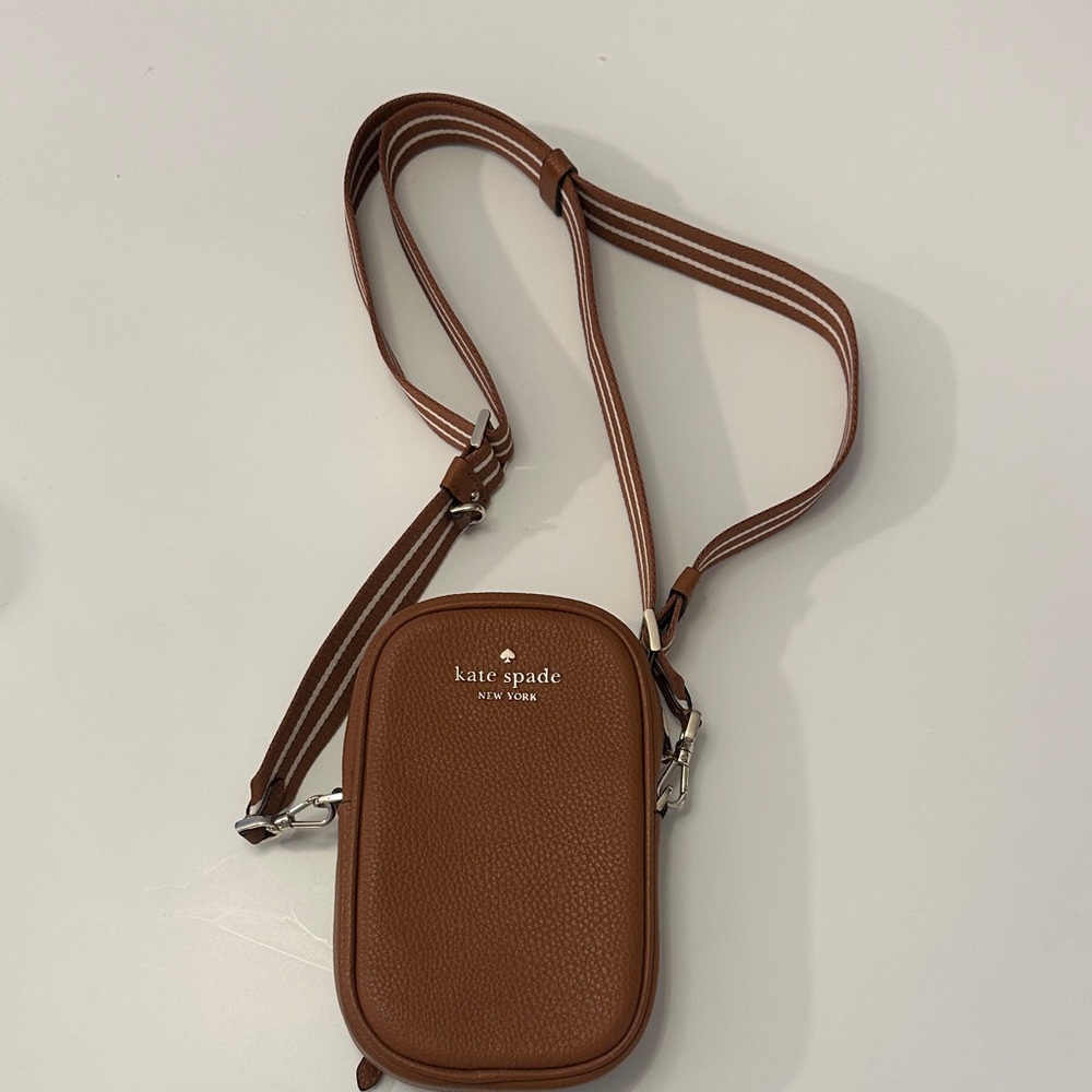Kate Spade Tan Leather Crossbody